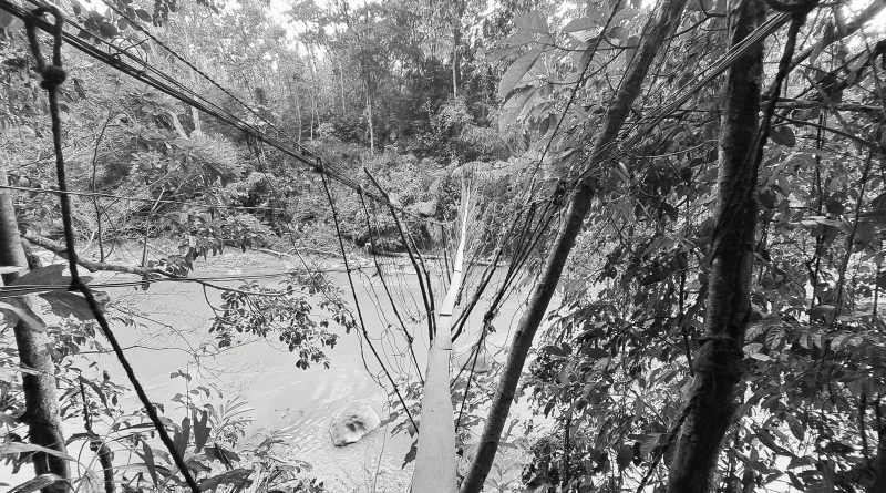 Jembatan Tor Paya di Simangambat TB Ancam Nyawa Warga