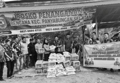 DPD IPK Serahkan Bantuan untuk Korban Bencana di Madina