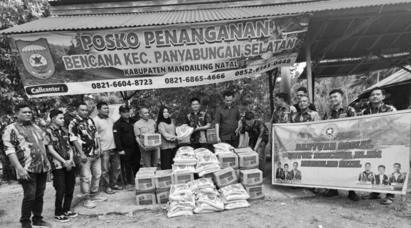 DPD IPK Serahkan Bantuan untuk Korban Bencana di Madina