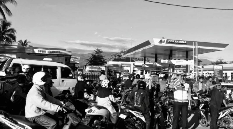 SPBU di Madina Terima Suplai BBM Hari Ini