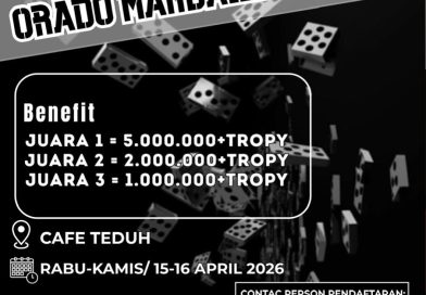 Kejurcab ORADO, Belasan Tim Mendaftar di Hari Pertama