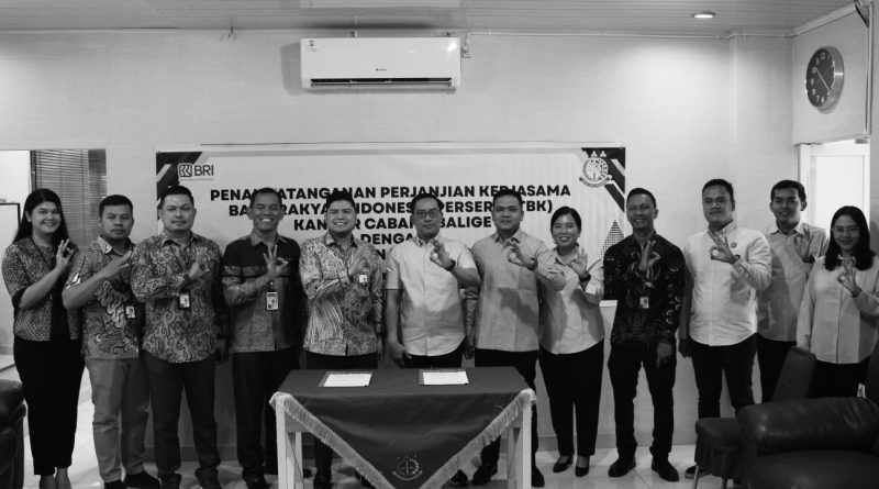 BRI Balige dan Kejari Teken MoU Penanganan dan Produk Hukum