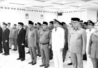 Saipullah Lantik Enam Kepala OPD dan 160 Pejabat Lain