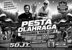 Disponsori CV Sumber Batu, Pesta Olahraga Berhadiah Total Rp50 Juta Dimulai Senin Depan