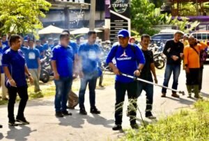 Gerakan Langit Biru, Cara Demokrat Madina Dukung Program Presiden di HUT Partai