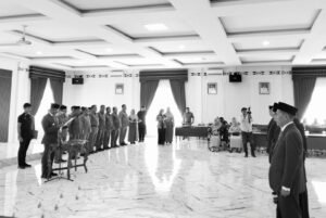 Saipullah Lantik Sembilan Pejabat Eselon II, Rahmad Rizki Jabat Sekwan